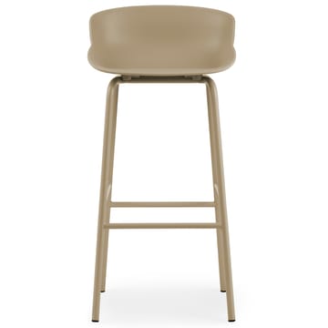 Sgabello da bar con gambe in metallo Hyg 75 cm - Sand - Normann Copenhagen