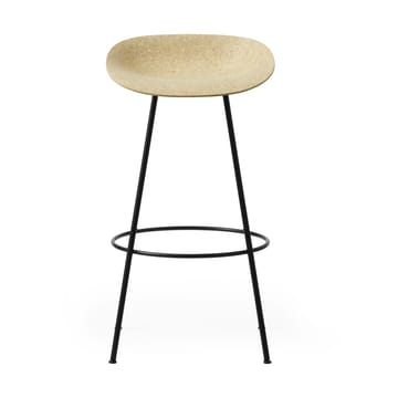 Sgabello da bar Mat 75 cm - Hemp-black steel - Normann Copenhagen