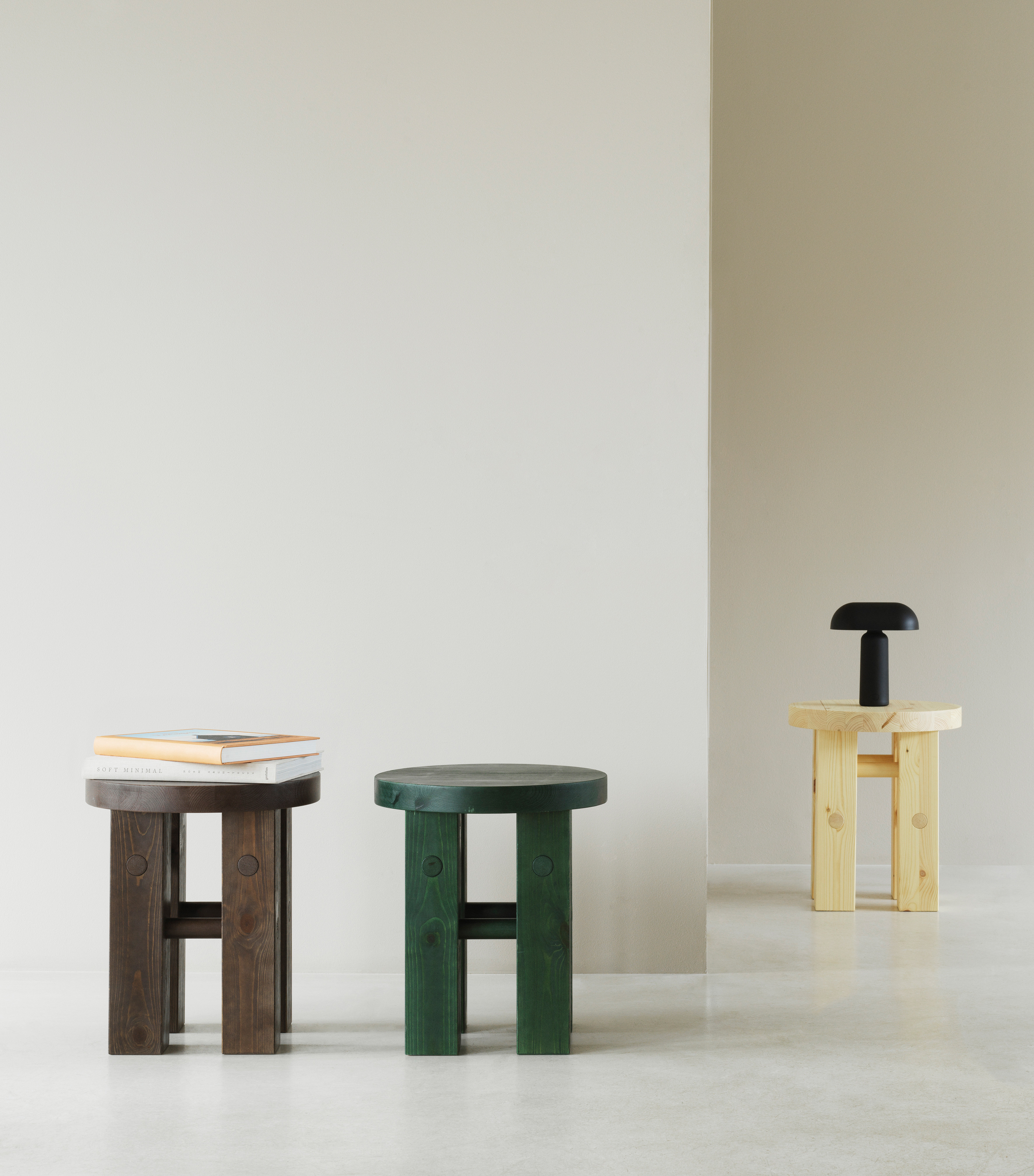 Sgabello alto Hyg di Normann Copenhagen - beige