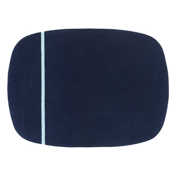 Tappeto Oona 175x240 cm - Blu - Normann Copenhagen