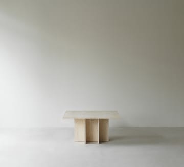 Tavolino da caffè Edge large - Travertine - Normann Copenhagen