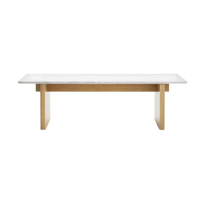 Tavolino da caffè Solid Table 130x38,5x40 cm - White - Normann Copenhagen