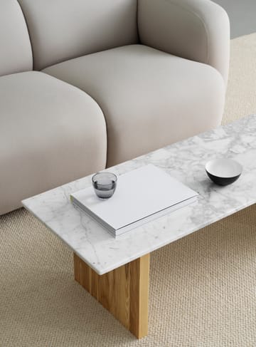 Tavolino da caffè Solid Table 130x38,5x40 cm - White - Normann Copenhagen