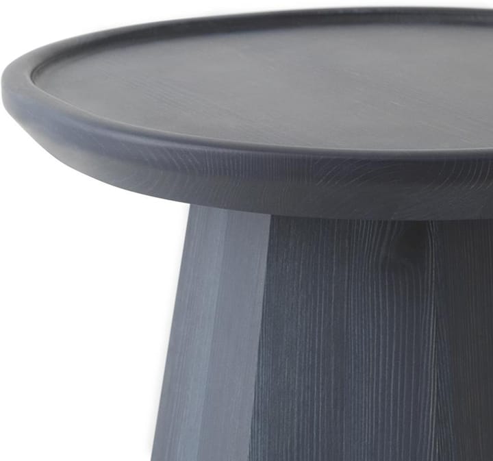 Tavolino Pine table large Ø 65 cm alt. 44,5 cm - Dark Blue - Normann Copenhagen