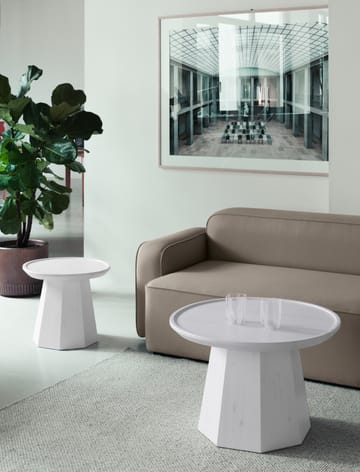 Tavolino Pine table large Ø 65 cm alt. 44,5 cm - Rosa - Normann Copenhagen