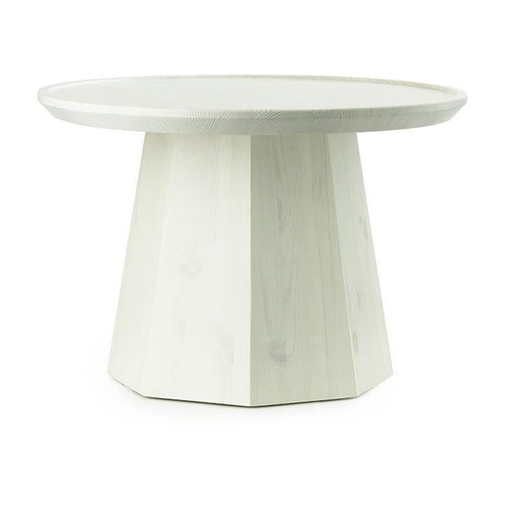 Tavolino Pine table large Ø 65 cm alt. 44,5 cm - Verde chiaro - Normann Copenhagen