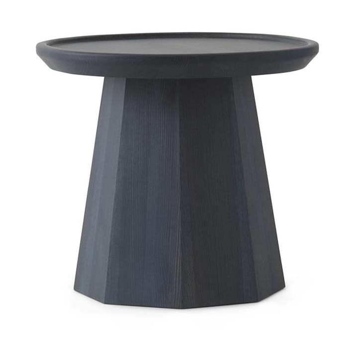 Tavolino Pine table small Ø 45 cm alt. 40,6 cm - Dark Blue - Normann Copenhagen