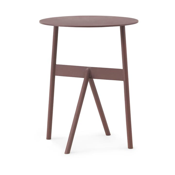 Tavolino Stock Table Ø37 cm H:46 cm - Wine - Normann Copenhagen