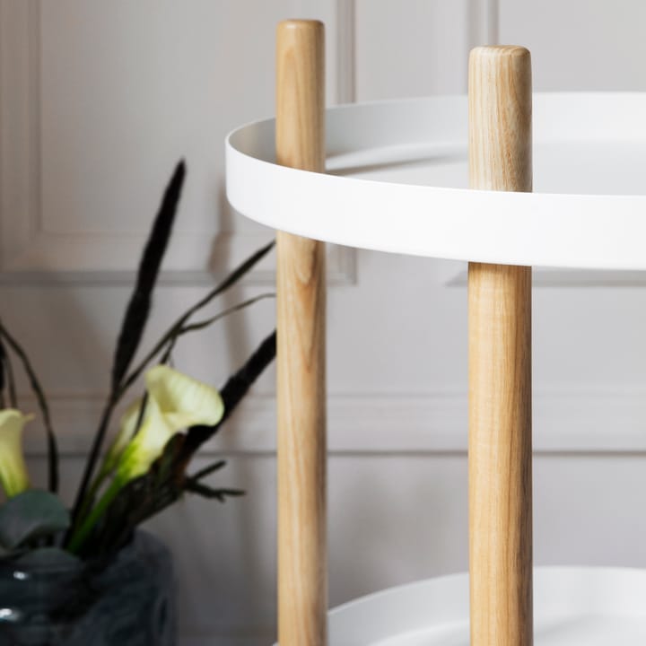 Tavolo Block Ø 45 cm, bianco Normann Copenhagen