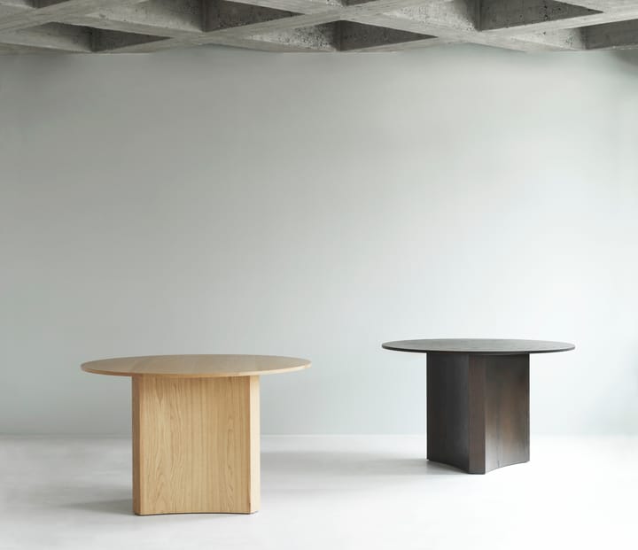 Tavolo da pranzo Bue 120x75 cm - Rovere tinto marrone - Normann Copenhagen