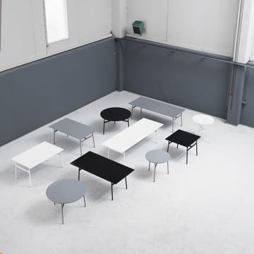 Tavolo da pranzo Union 90x140 cm - Bianco - Normann Copenhagen