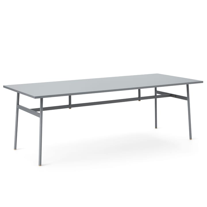 Tavolo da pranzo Union 90x220 cm - Grigio - Normann Copenhagen