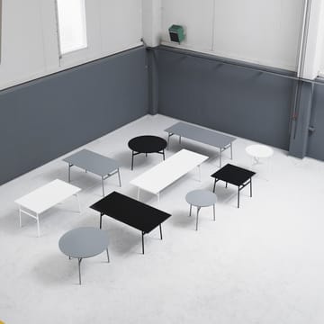 Tavolo da pranzo Union 90x220 cm - Grigio - Normann Copenhagen