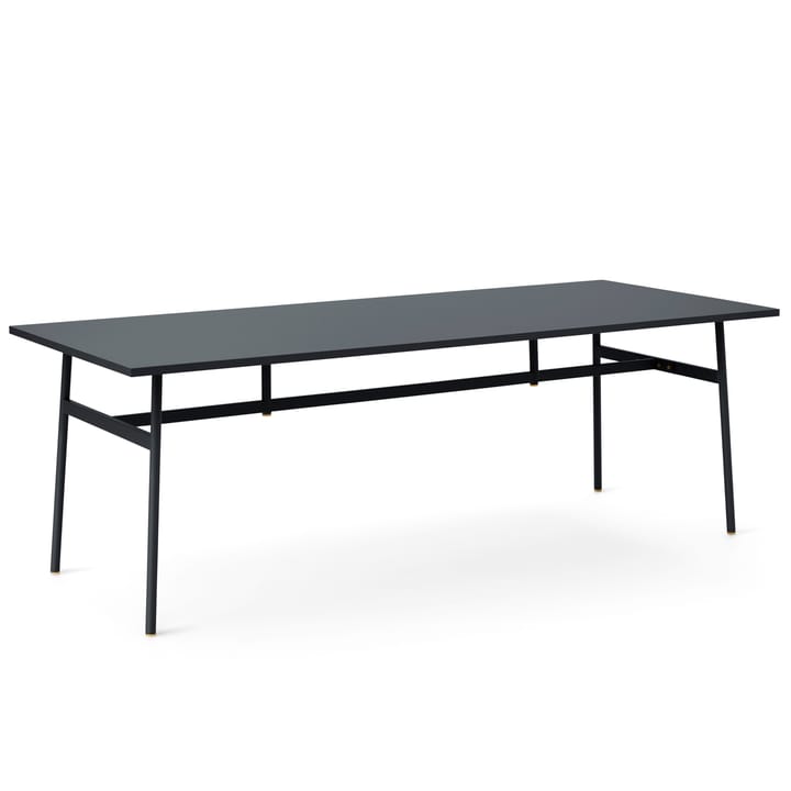 Tavolo da pranzo Union 90x220 cm - Nero - Normann Copenhagen