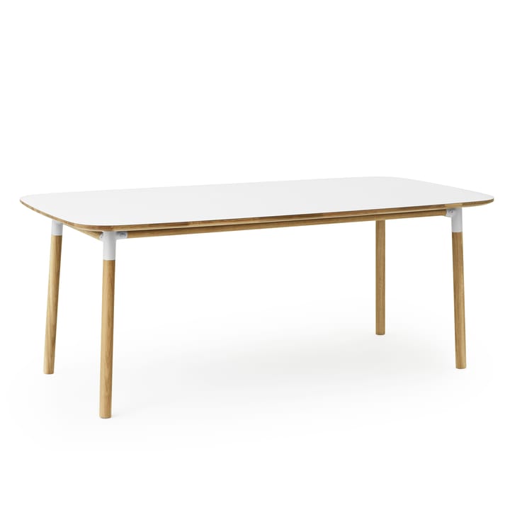 Tavolo Form, 95x200 cm - bianco - Normann Copenhagen