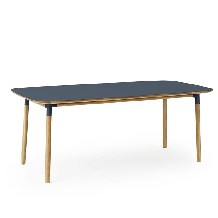 Tavolo Form, 95x200 cm - blu - Normann Copenhagen