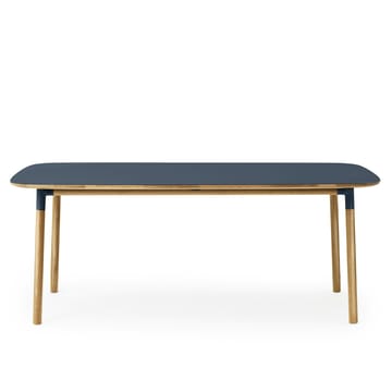 Tavolo Form, 95x200 cm - blu - Normann Copenhagen