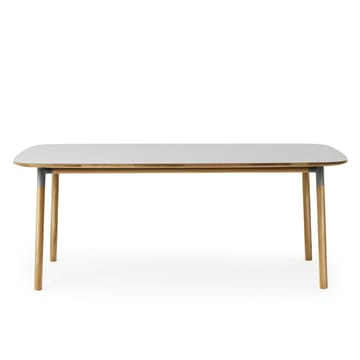 Tavolo Form, 95x200 cm - grigio - Normann Copenhagen