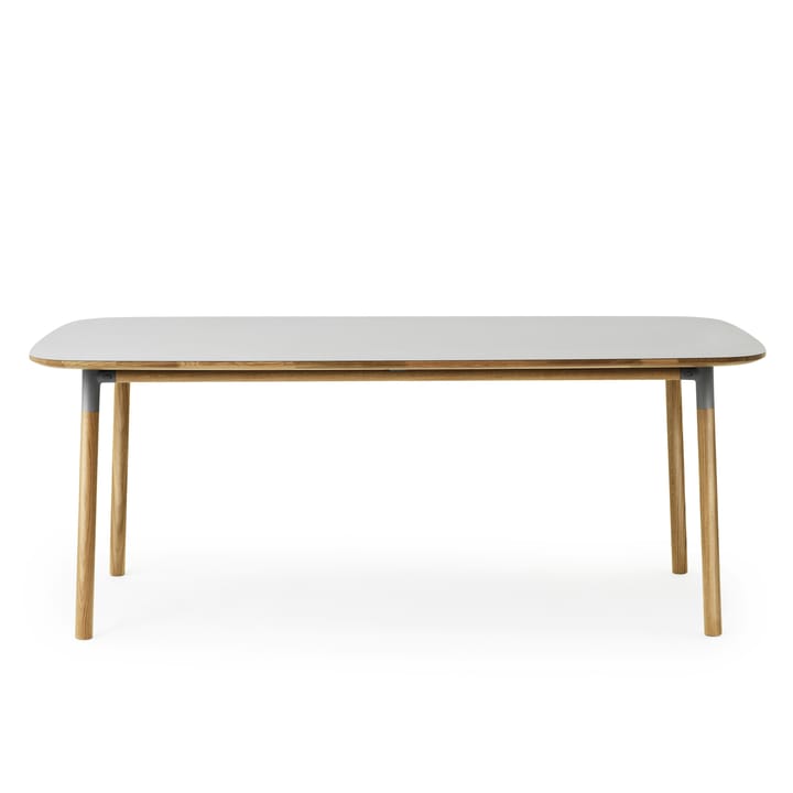 Tavolo Form, 95x200 cm - grigio - Normann Copenhagen