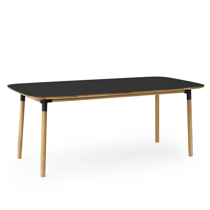 Tavolo Form, 95x200 cm - nero - Normann Copenhagen