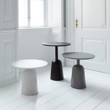 Tavolo regolabile Turn Ø 55 cm - Grigio intenso - Normann Copenhagen