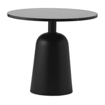 Tavolo regolabile Turn Ø 55 cm - Marmo nero - Normann Copenhagen