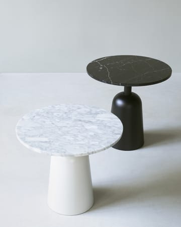 Tavolo regolabile Turn Ø 55 cm - Marmo nero - Normann Copenhagen