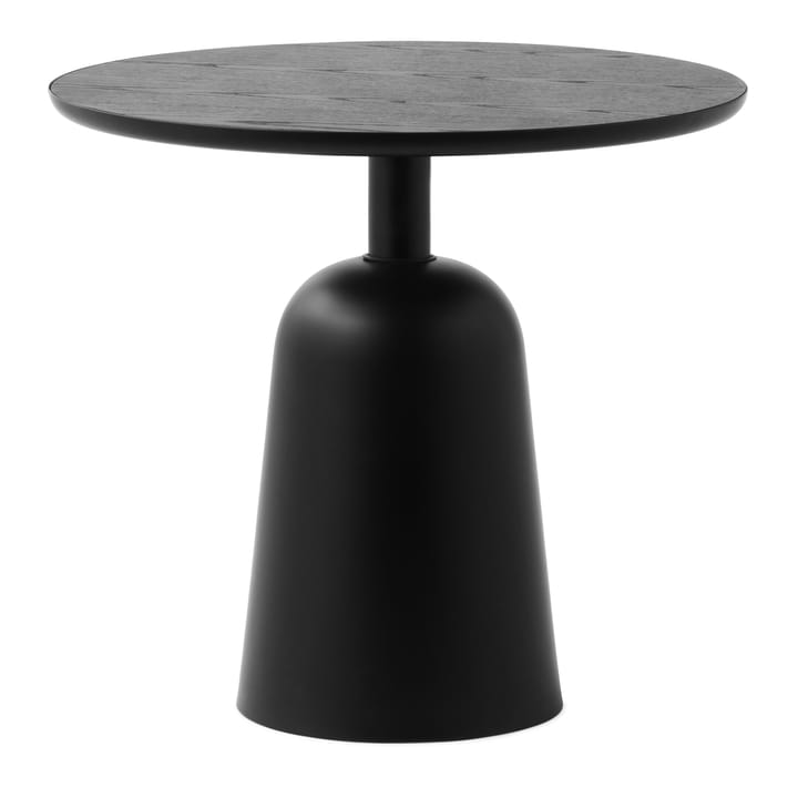 Tavolo regolabile Turn Ø 55 cm, Nero Normann Copenhagen