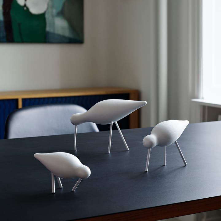 Uccello trampoliere bianco - grande - Normann Copenhagen