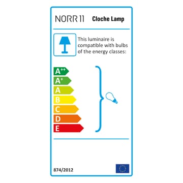 Lampada a sospensione Clande One - Nero - NORR11