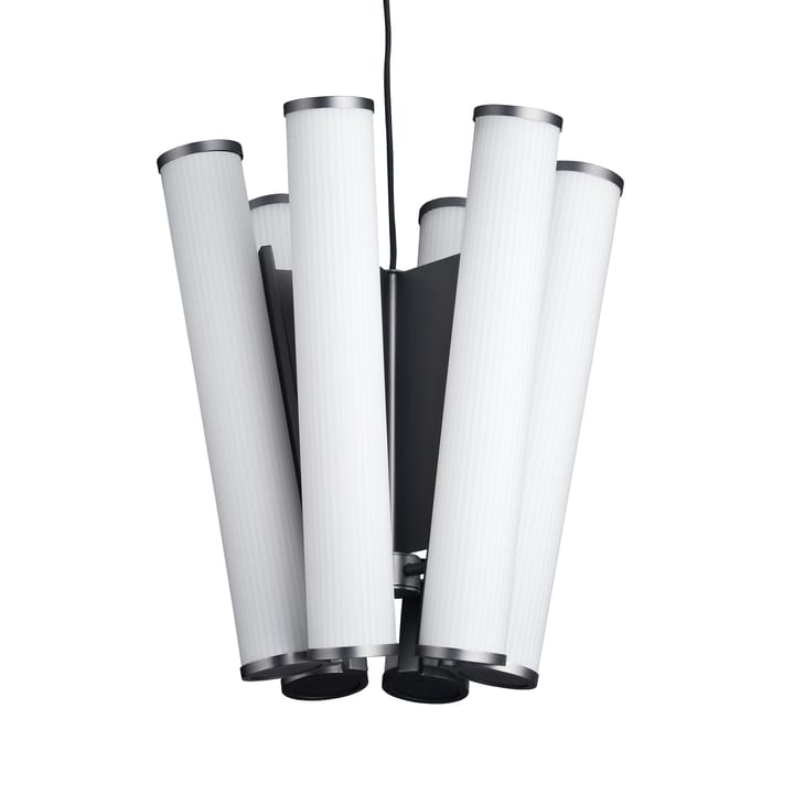 Lampadario Deco Chandelier, bianco-nero NORR11