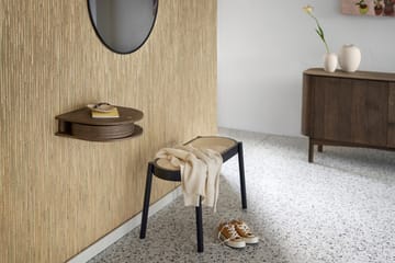 Comodino sospeso Valet piccolo - Rovere affumicato - Northern