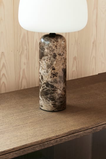 Lampada da tavolo Kin 40 cm - Brown marble - Northern