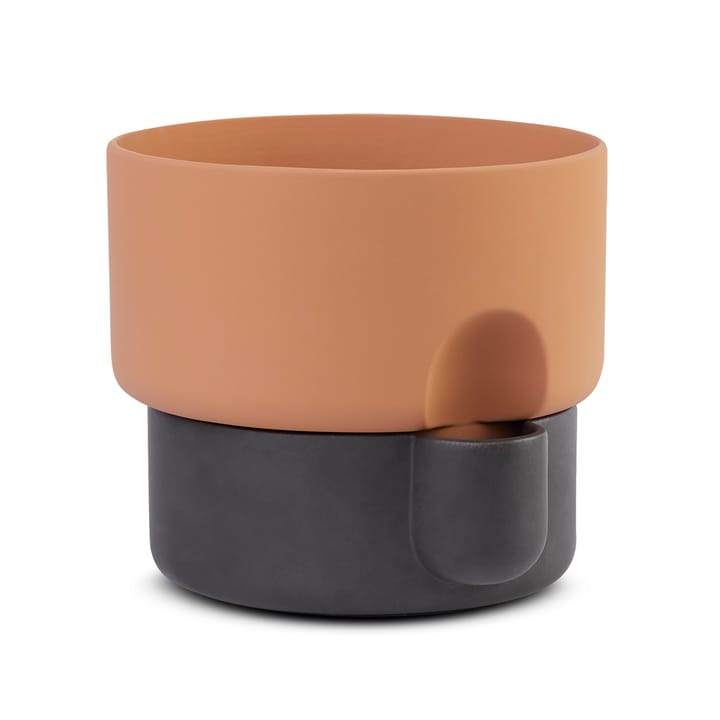 Vaso per fiori autoirrigante Oasis medio - terracotta-marrone scuro - Northern