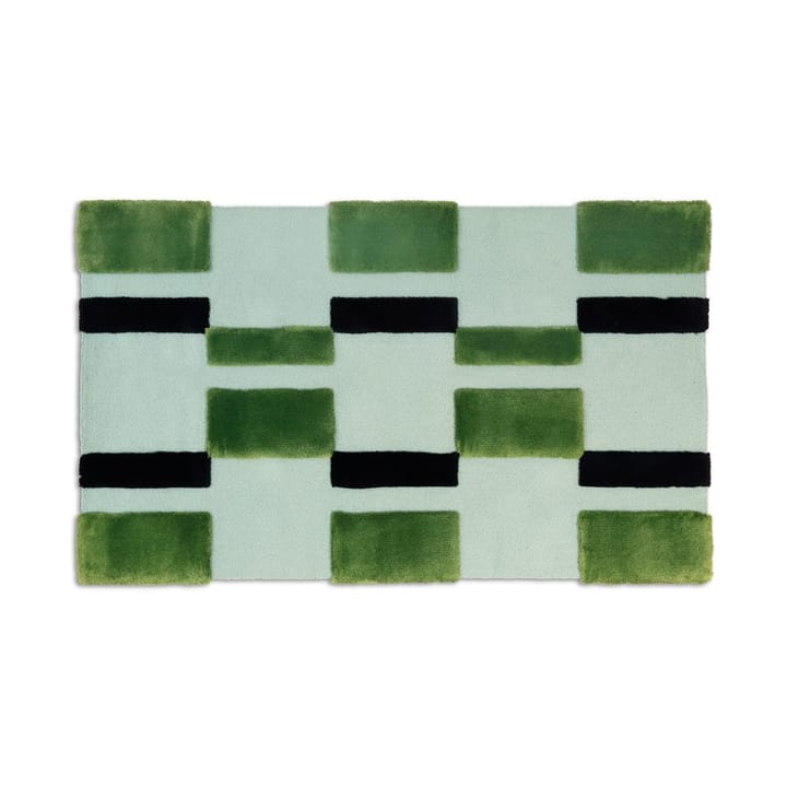 Tappeto ODC Segment Rug Collection Irregular - Green-mint-black, 120x200 cm - Ogeborg