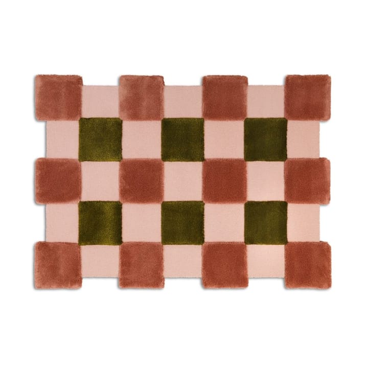 Tappeto ODC Segment Rug Collection Square - Apricot-rose-olive, 142x198 cm - Ogeborg