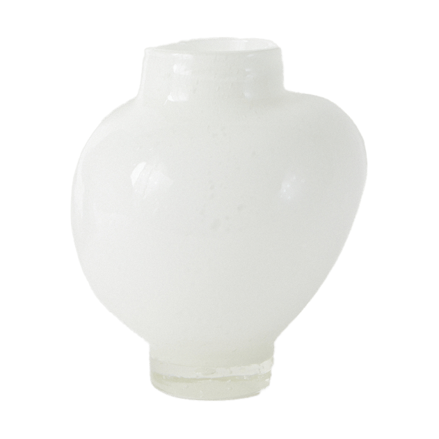 Vaso Mila piccolo 19,5 cm - Bianco - Olsson & Jensen