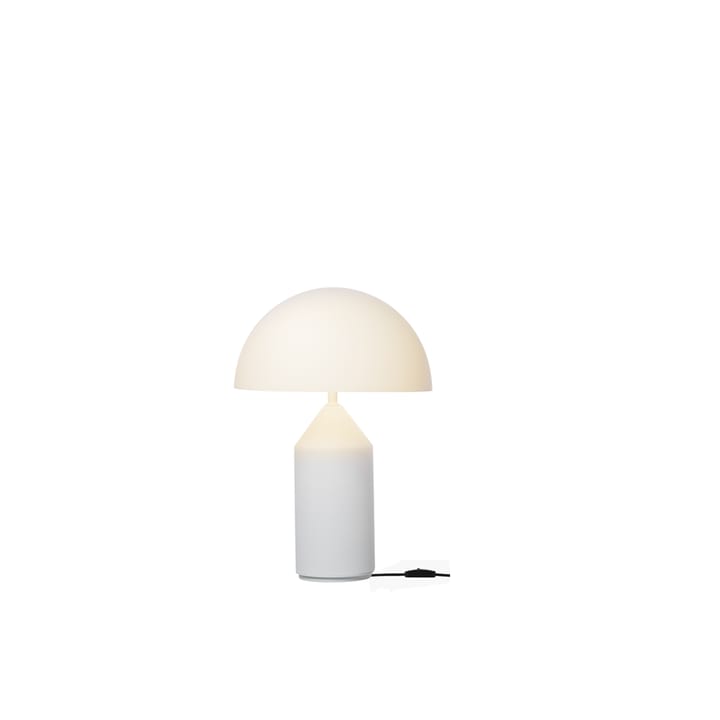 Lampada da tavolo Atollo small 236 in vetro, Opal Oluce