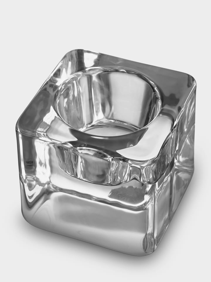 Portacandela Ice cube 70 mm - Trasparente - Orrefors