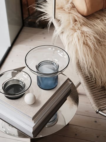 Vaso Ensemble da 60 mm - Blu fumé-grigio - Orrefors