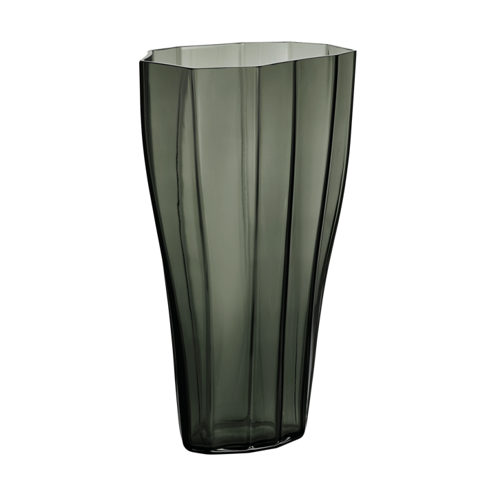 Vaso Reed 30 cm, Verde muschio Orrefors