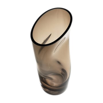 Vaso Squeeze 23 cm - Marrone - Orrefors