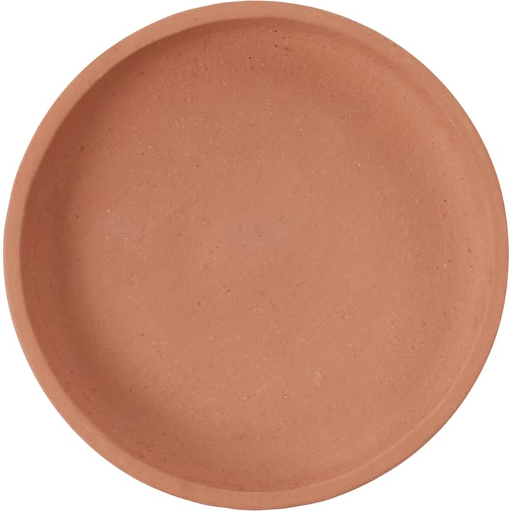 Piattino per vaso da fiori Terra piccolo Ø 30,8 cm - Terracotta - OYOY