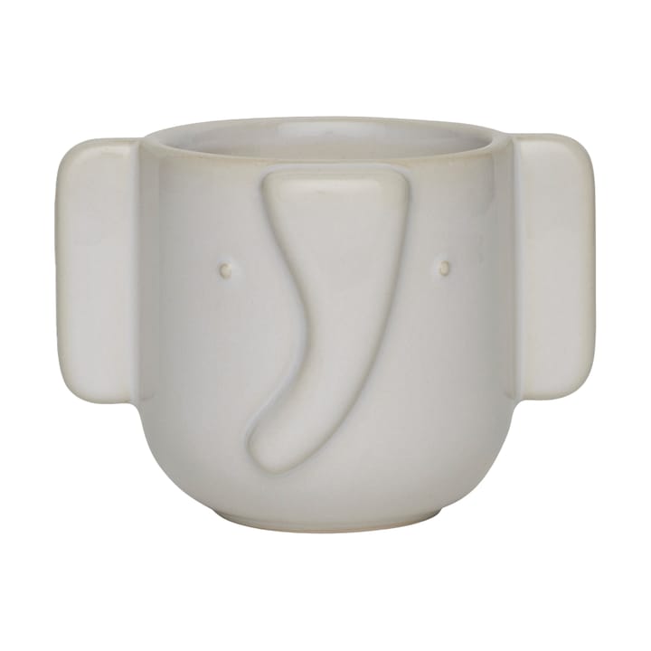 Vaso Elephant Ø9,6 cm - Avorio chiaro - OYOY