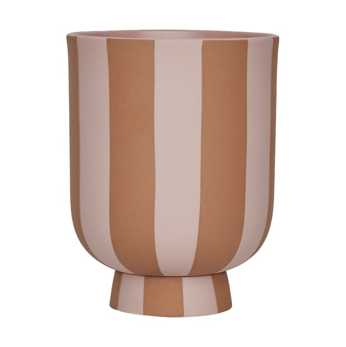 Vaso Toppu Ø8 cm, Caramello-rosa OYOY