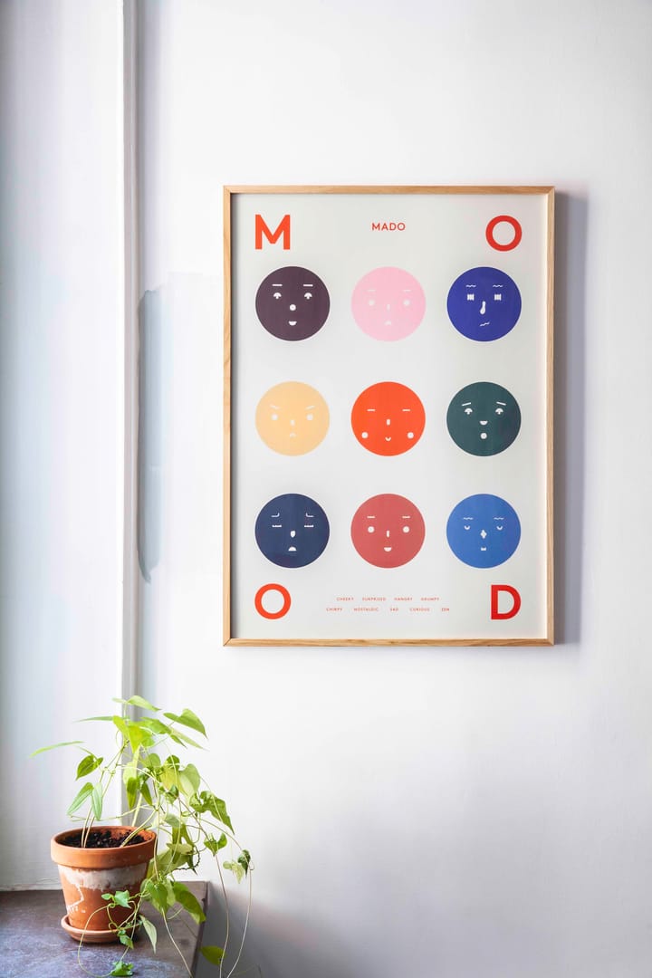 Poster 9 Moods, 50x70 cm Paper Collective