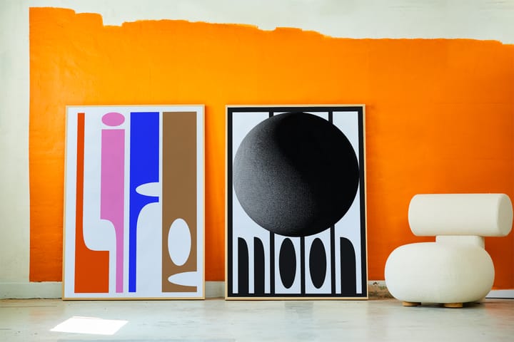 Poster Moon - 50x70 cm - Paper Collective