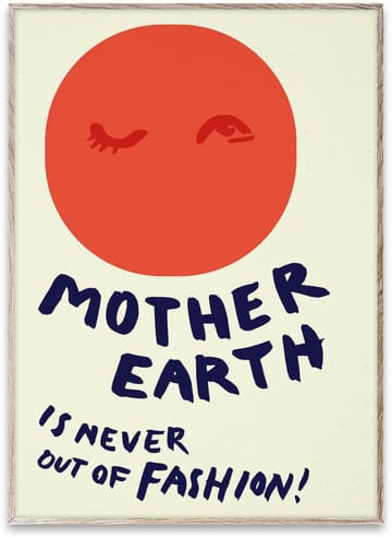 Poster Mother Earth  - 50x70 cm - Paper Collective