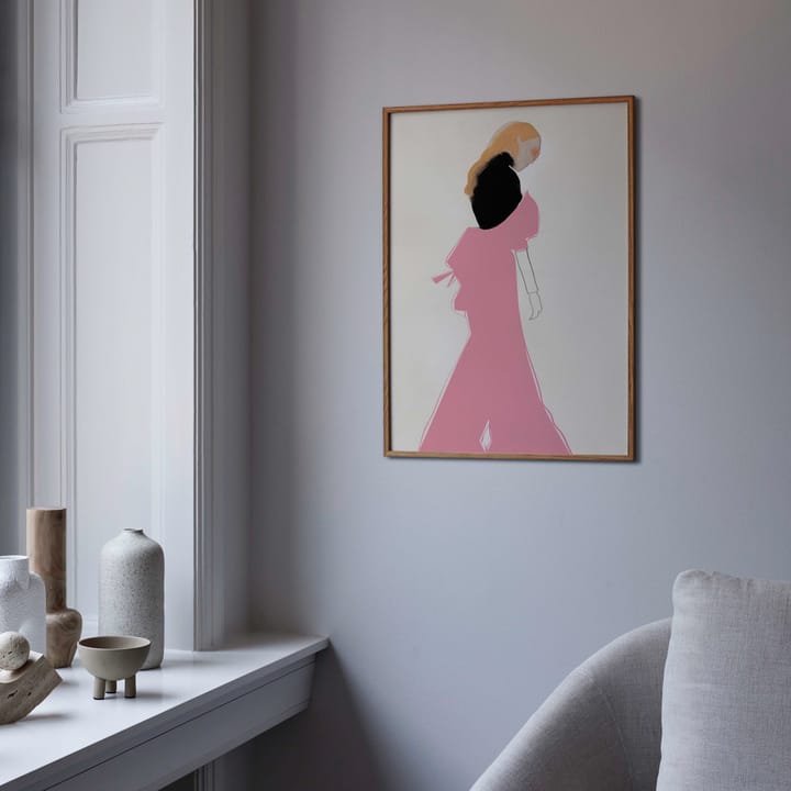 Poster Pink Dress, 50x70 cm Paper Collective