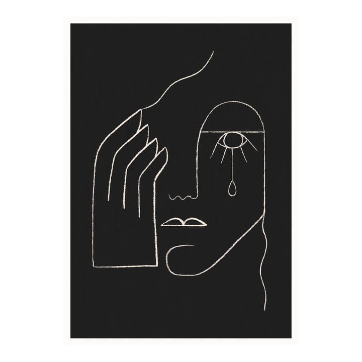 Poster Single Tear, 30x40 cm Paper Collective